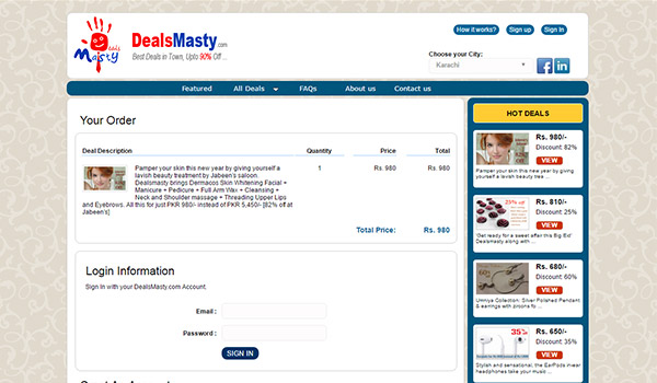 Deals Masty Shopping Cart